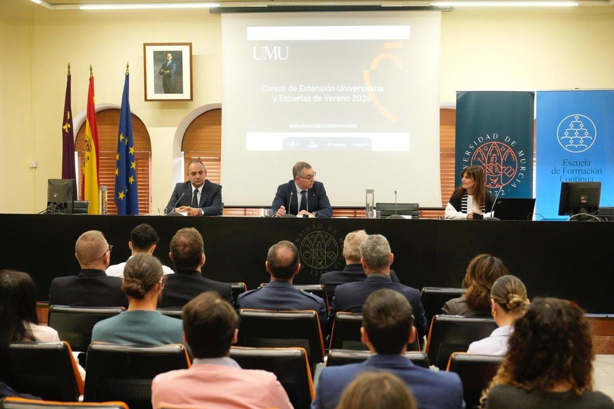 Cursos de extensión universitaria y escuelas de verano UMU formacion continua UMU