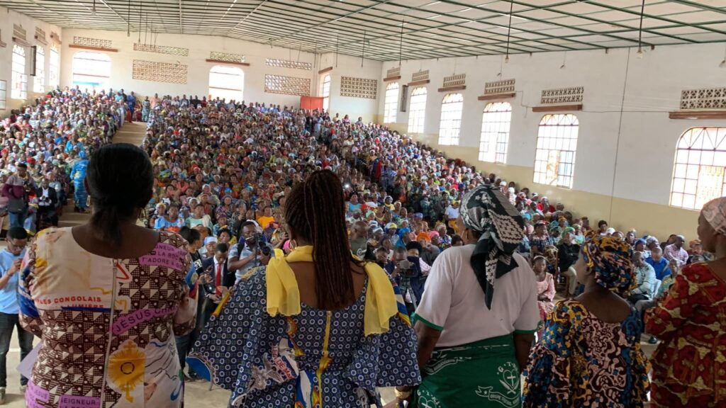 women conference centre Olene in DRC