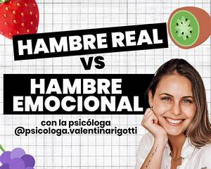 Herman Pocaterra | Hambre real vs. Hambre emocional