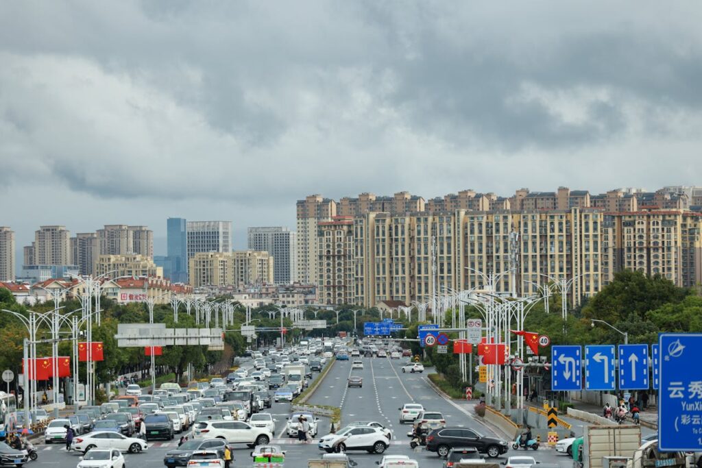 tráfico de las ciudades