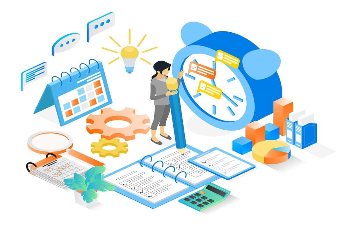 calendario y agenda para estudiar