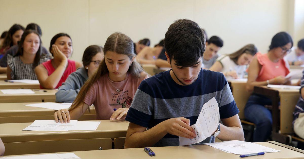 Exámenes de acceso a la universidad