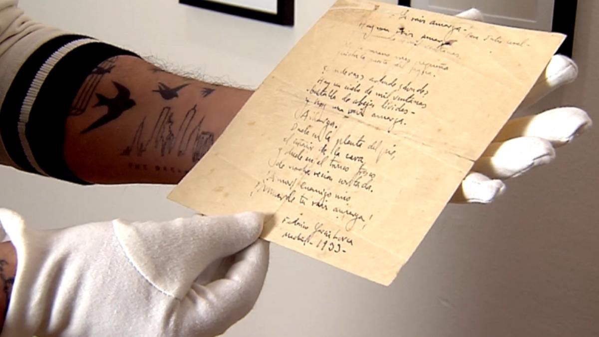 Poema inédito de Federico García Lorca