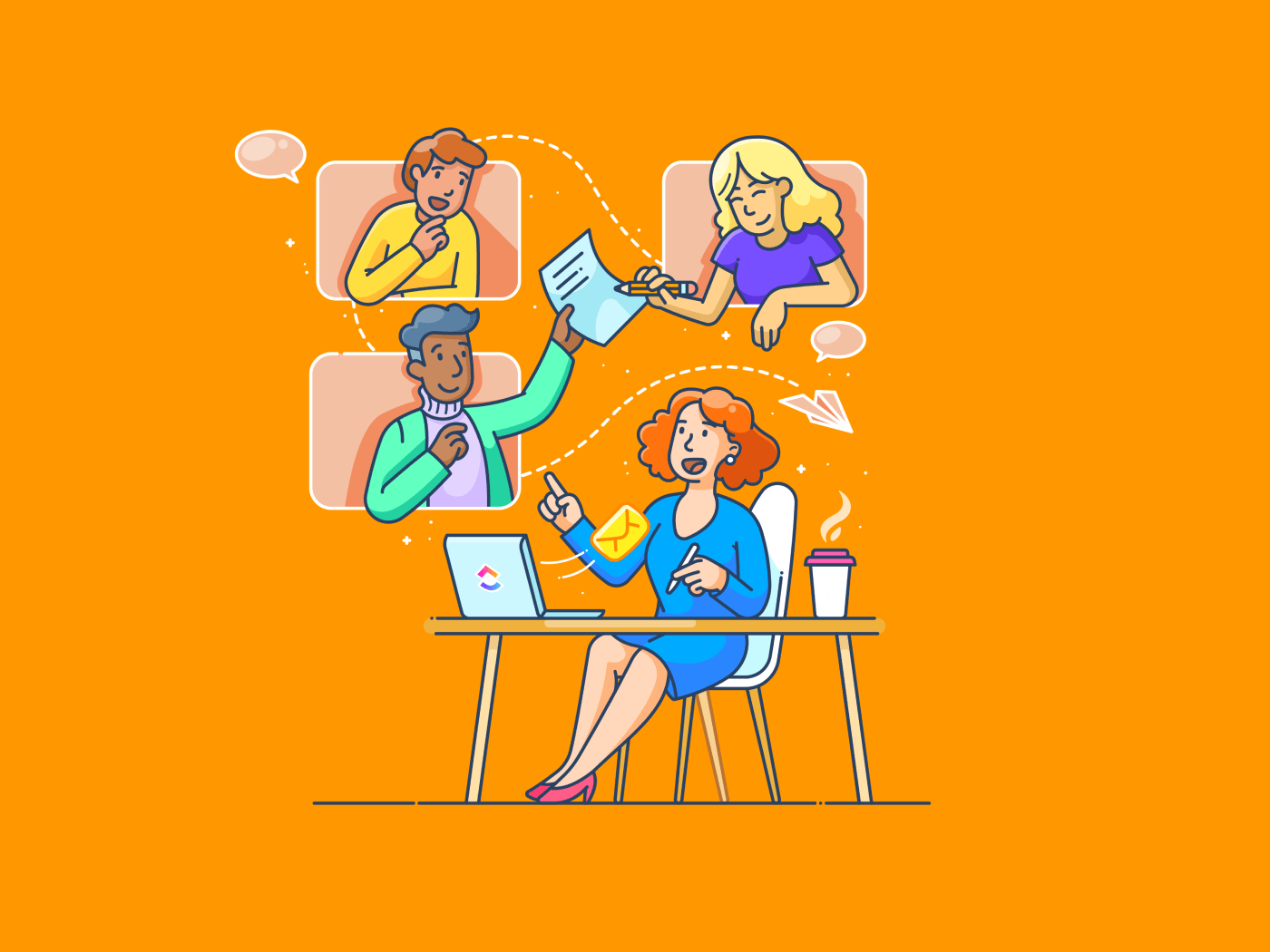 Grupos de mensajería instantánea para compartir conocimientos