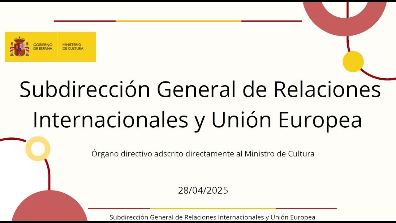 Estructura de la Dirección General de Relaciones Internacionales