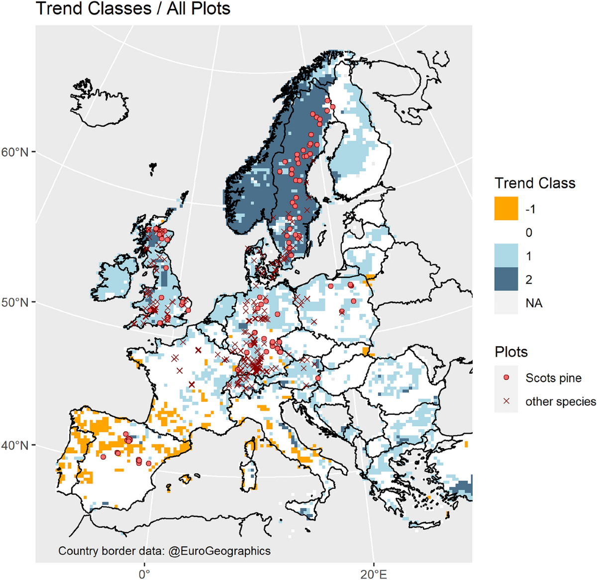 Bosques y crecimiento forestal en la Unión Europea