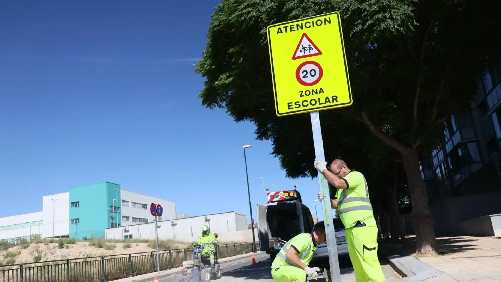 Señalización vial escolar