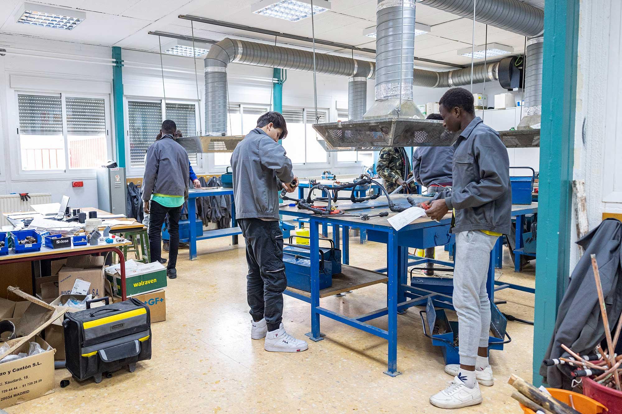 Aula de formación técnica