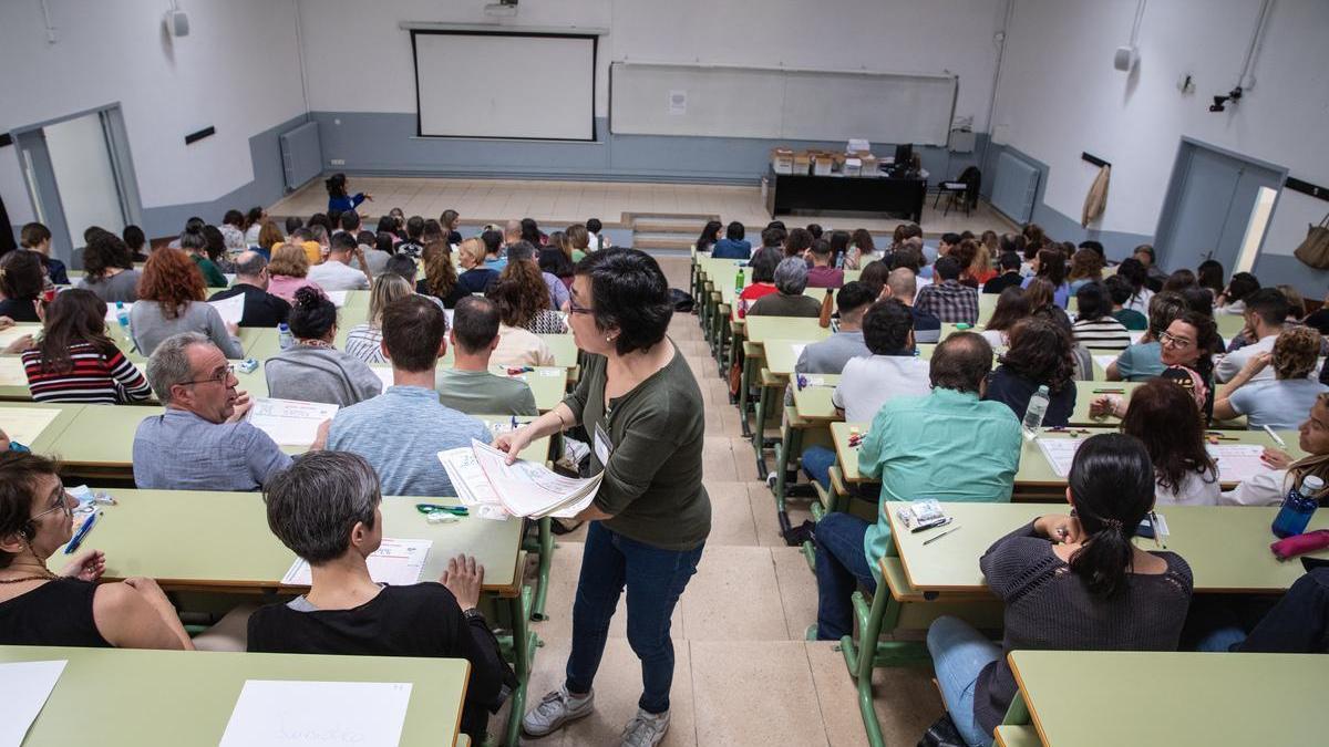 Exámenes de oposiciones en la Generalitat de Cataluña