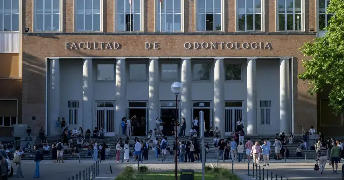 Vista general de un campus universitario