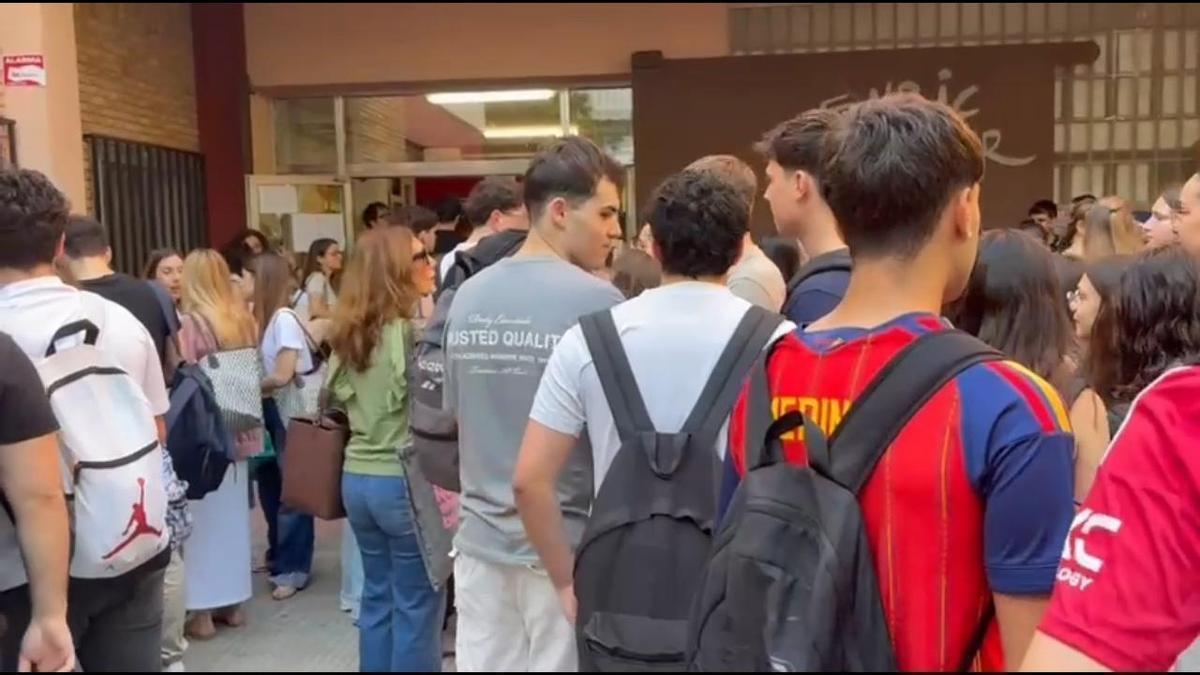 Calendario de notas de selectividad