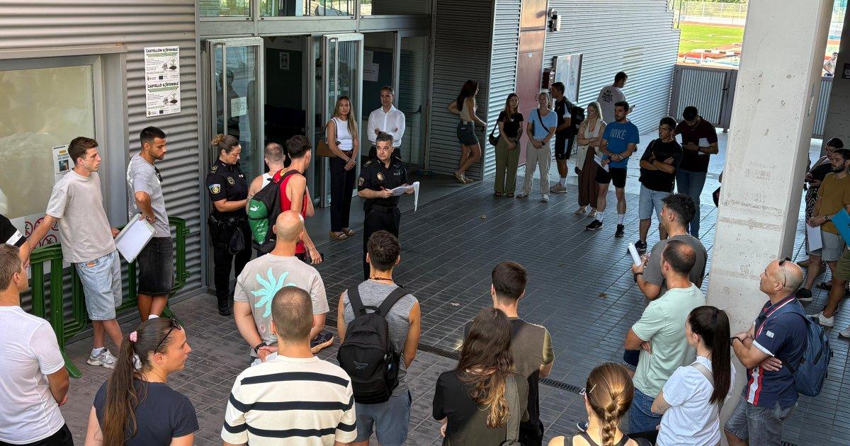 Exámenes de estatura para policía