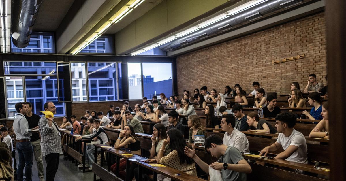 Examen de Matemáticas de las PAU