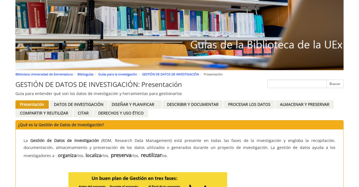 Gestión de datos