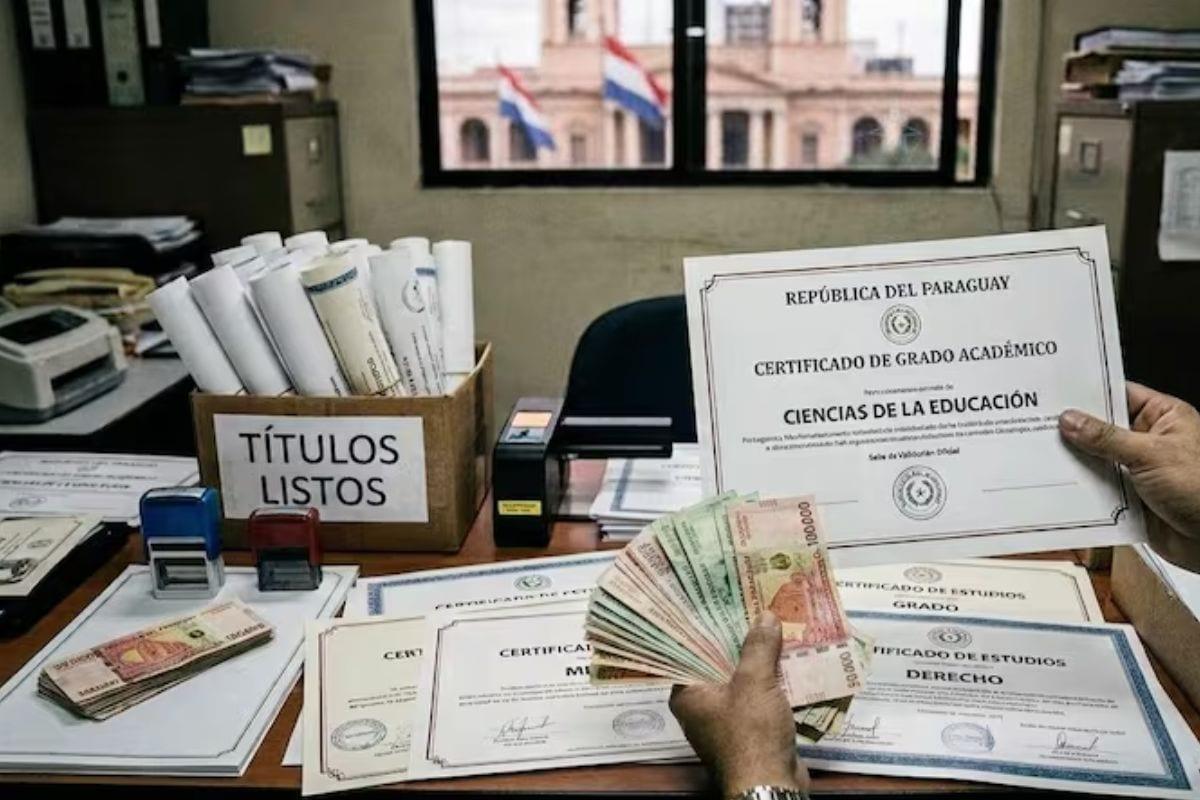 Títulos académicos falsos